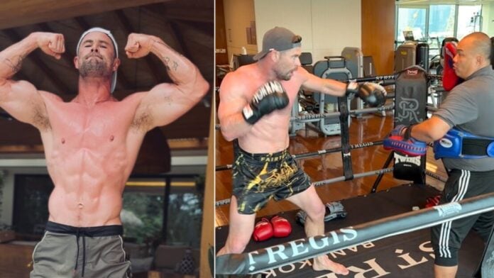 Chris Hemsworth Grabs UFC Star's Interest Following Muay Thai Workout